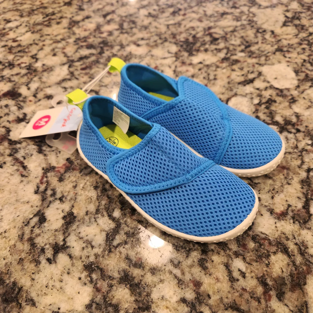 Cat & Jack Youth Girl's Shoes Water Sandals Blue Size Medium 7/8